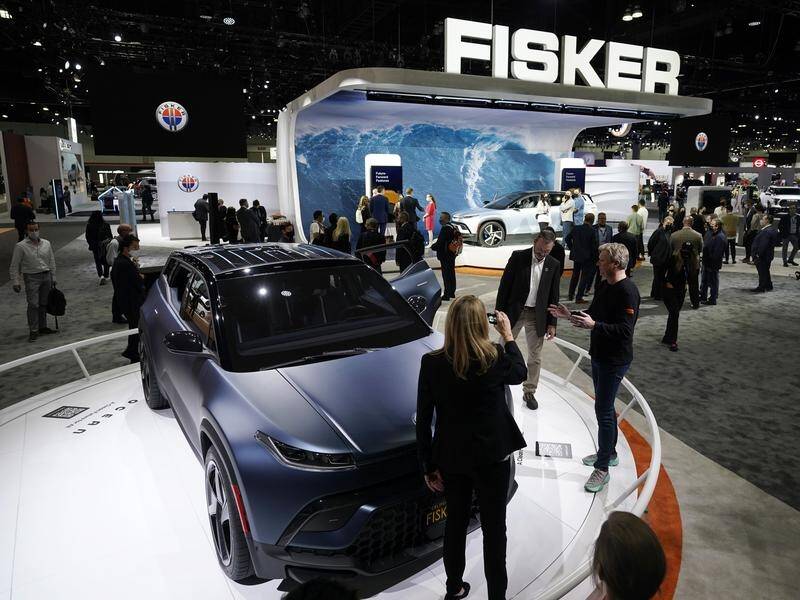 Electric car makers such as Fisker have struggled with a lack of infrastructure and inflation. (AP PHOTO)